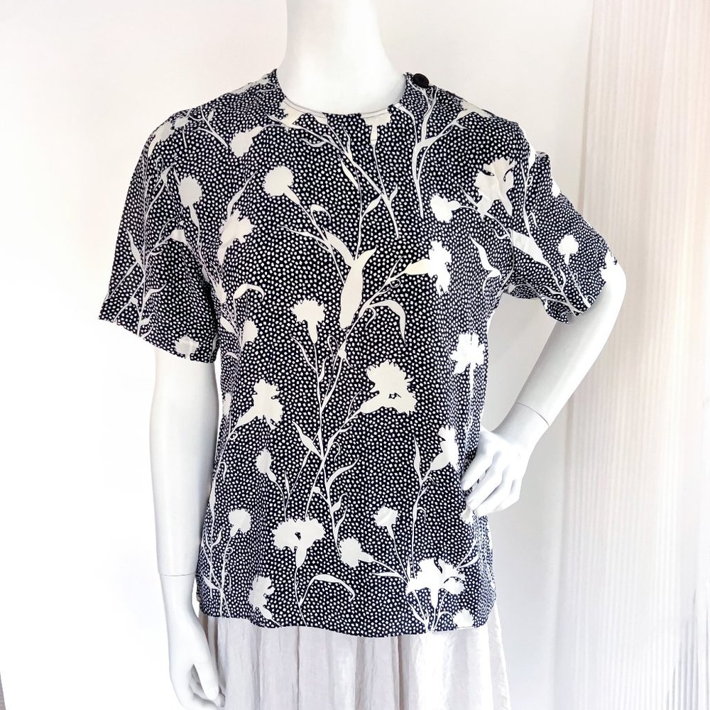 Vintage 70's Union Made Blouse - Timeless Elegance